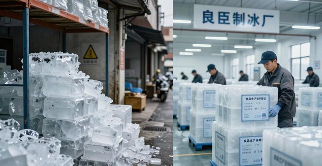 上海长宁区食用冰块怎么订 良臣制冰厂直送更省心